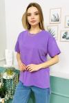 144026 B Yaka Duz Basic Tshirt